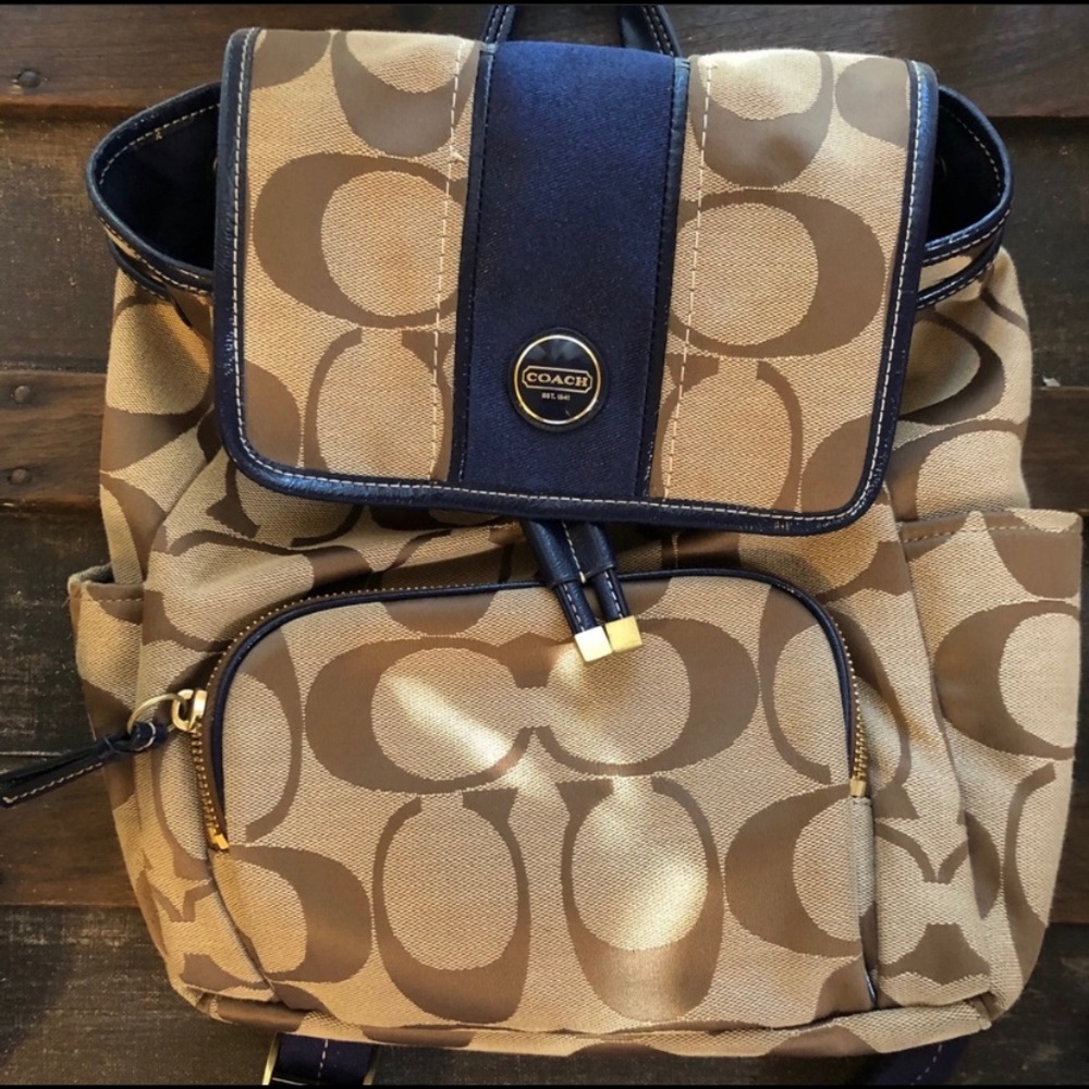 Authentic Coach Backpack